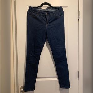 Super Skinny Blue Jeans